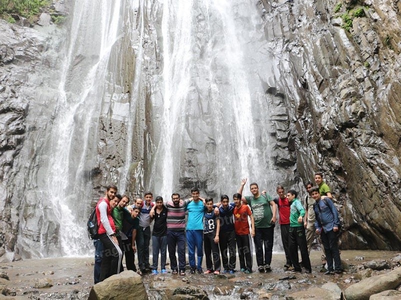 Rudsar Milash Waterfall | Gilan Iran Tourist Attractions
