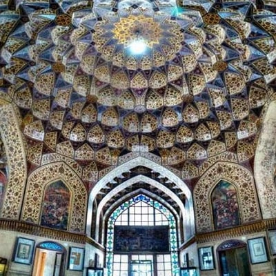 عمارت کلاه فرنگی | جاذبه گردشگری شیراز ایران