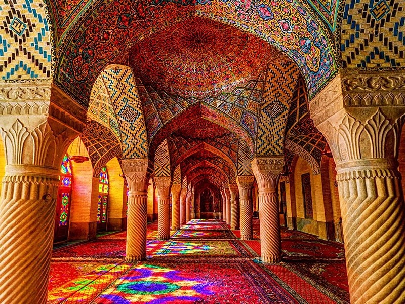 Shiraz Nasir alMulk Mosque | Shiraz Iran Tourist Attractions