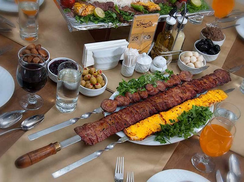 Restaurants and Cafes in Tabriz Iran Persian Food | Tabriz Jalali Restaurant