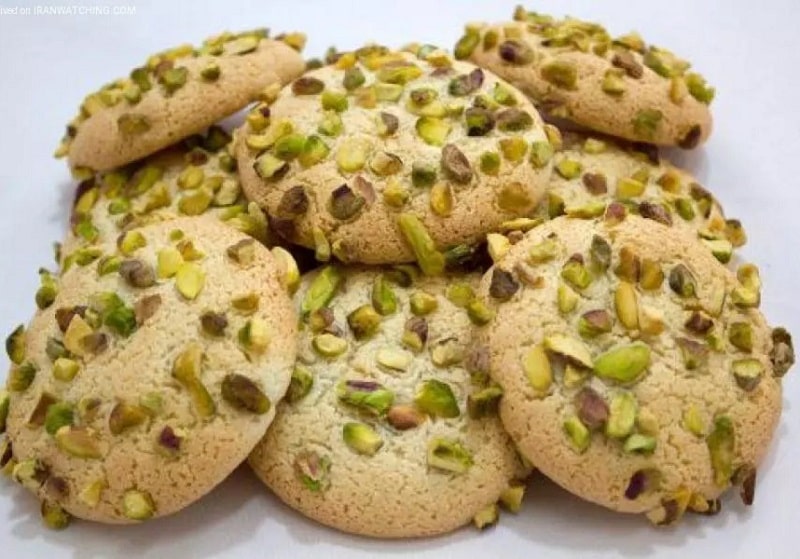 Turkish Food Qarabieh Cookie | What to eat in Zanjan Iran