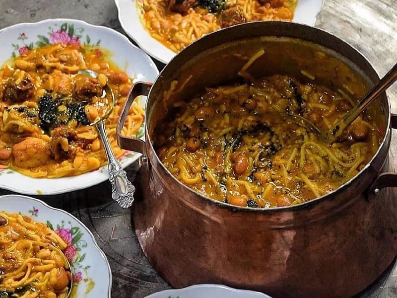 Turkish Food Sour Soup | What to eat in Zanjan Iran