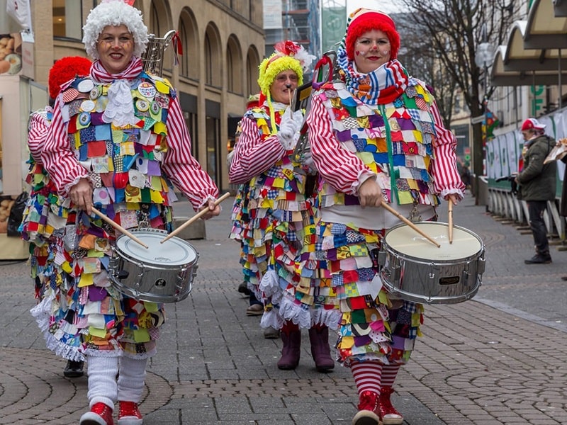 what countries celebrate winter | Cologne Carnival in Germany