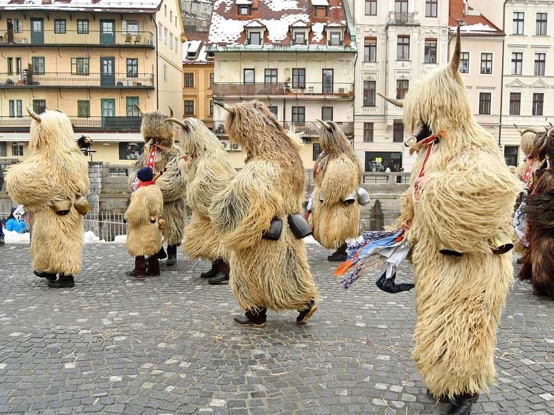 what countries celebrate winter | Ljubljana Dragon Carnival in Slovenia