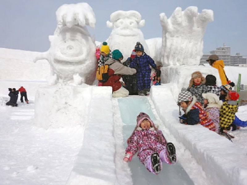 what countries celebrate winter | Sapporo Snow Festival in Japan