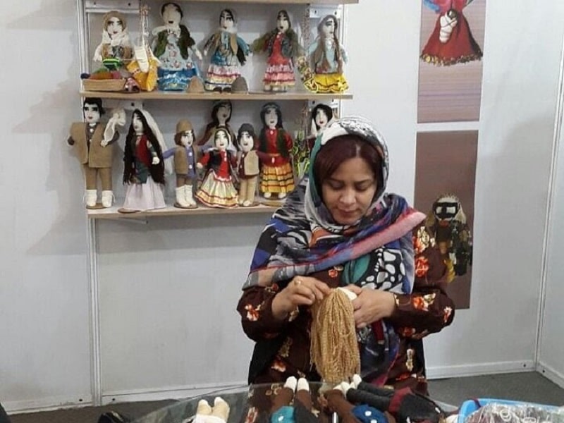 Iranian Souvenirs Fabric Doll | What to buy in Gilan Iran