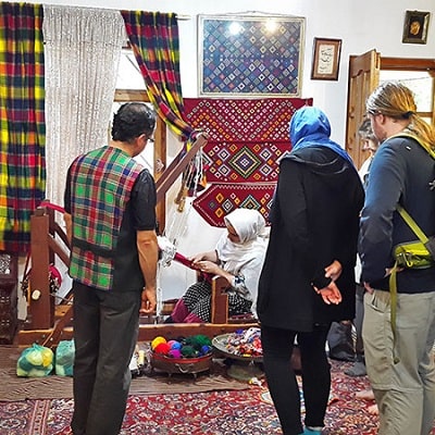 Ghasem Abad Chador-Shab Weaving Workshop | Ghasem Abad Tourist Attractions
