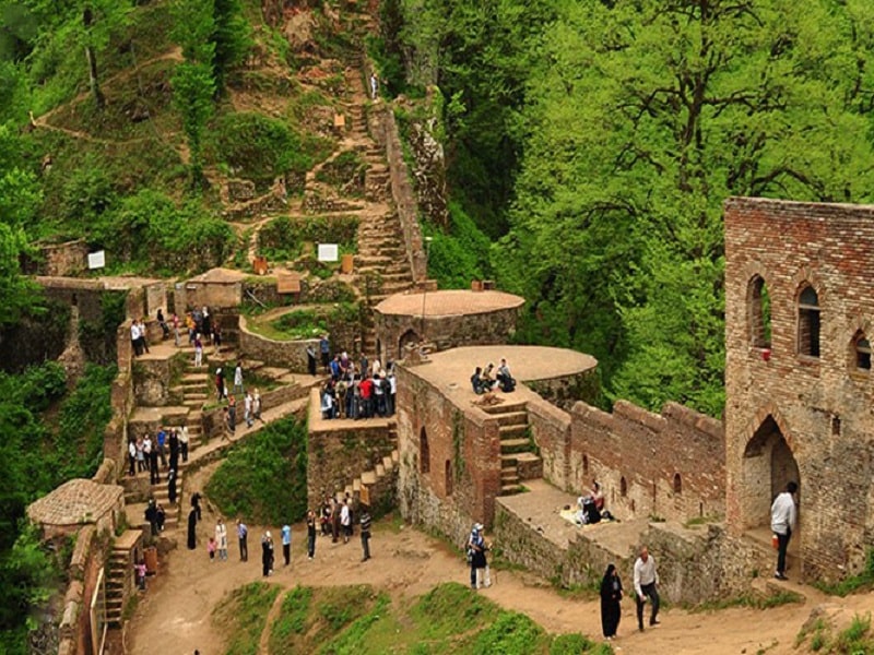 Fouman Rudkhan Castle | Gilan Iran Tourist Attractions