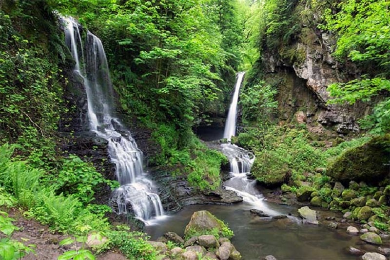 Zomorrod Waterfall in Talesh | Gilan Iran Tourist Attractions