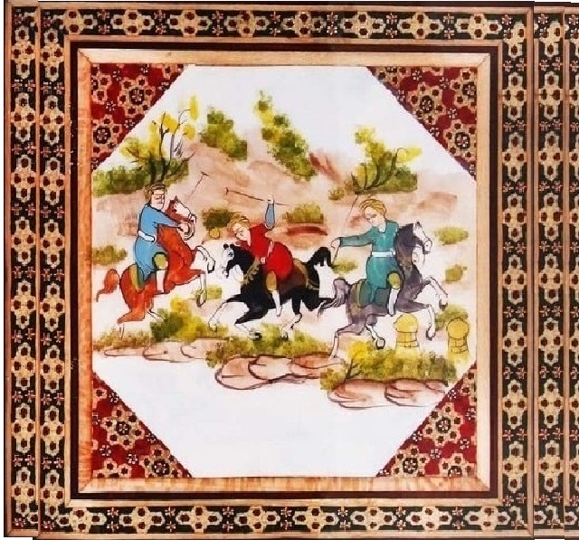 Khatamkari Iranian Marquetry Handicraft | Iranian Wooden Art