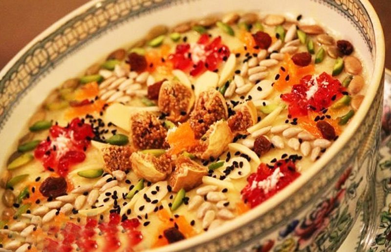 Iranian Foods Fruit Soup | What to eat in Malayer