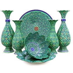 Iranian Minakari Vase