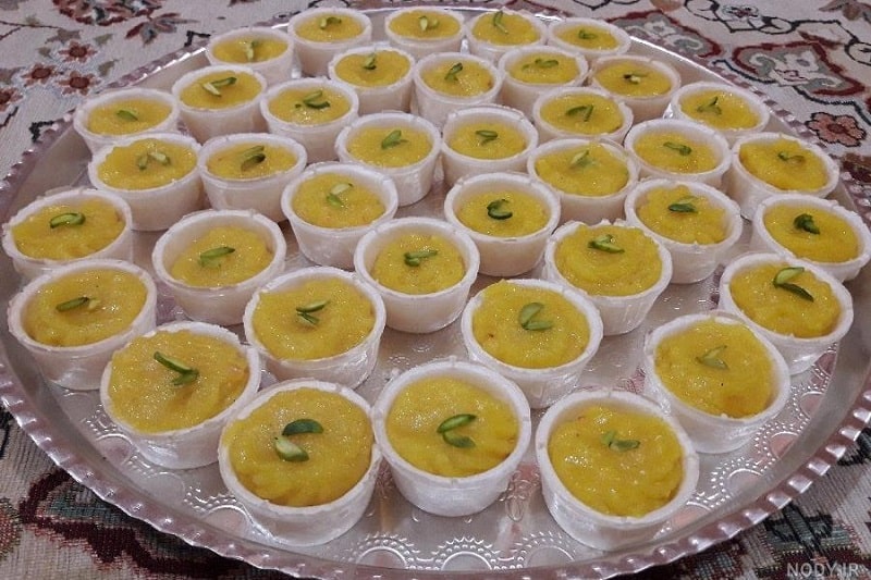 حلوا کاسه‌ای شیراز | سوغات خوراکی و شیرینی‌های شیراز