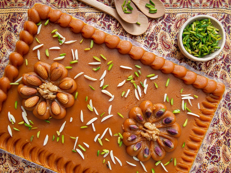حلوای خارک شیرازی | سوغات خوراکی و شیرینی‌های شیراز