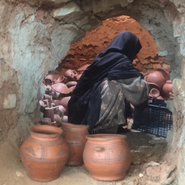 کوره سفال کلپورگان | کلپورگان نخستین روستای سفالگری جهان