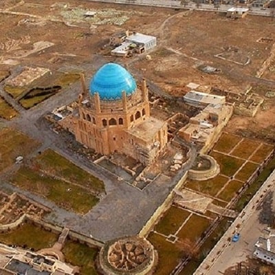 گنبد سلطانیه زنجان | جاذبه گردشگری زنجان ایران