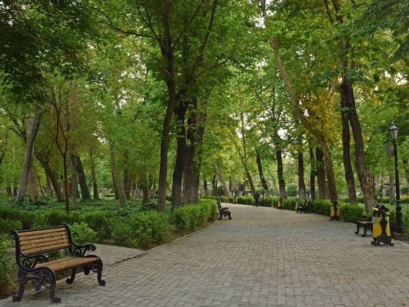 بوستان بهاران میبد | پارک‌های جنگلی، شهر بازی و مراکز تفریحی میبد